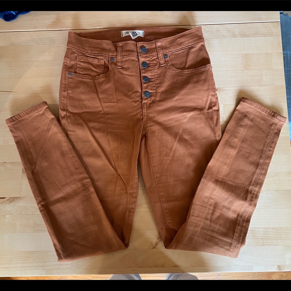 Madewell 9” Mid Rise Skinny Jeans - Size 25